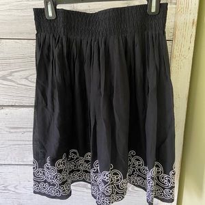 WHBM size S black skirt